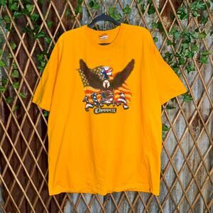 Vintage Y2K USA choppers eagle sonoma iron cross 00s t-shirt